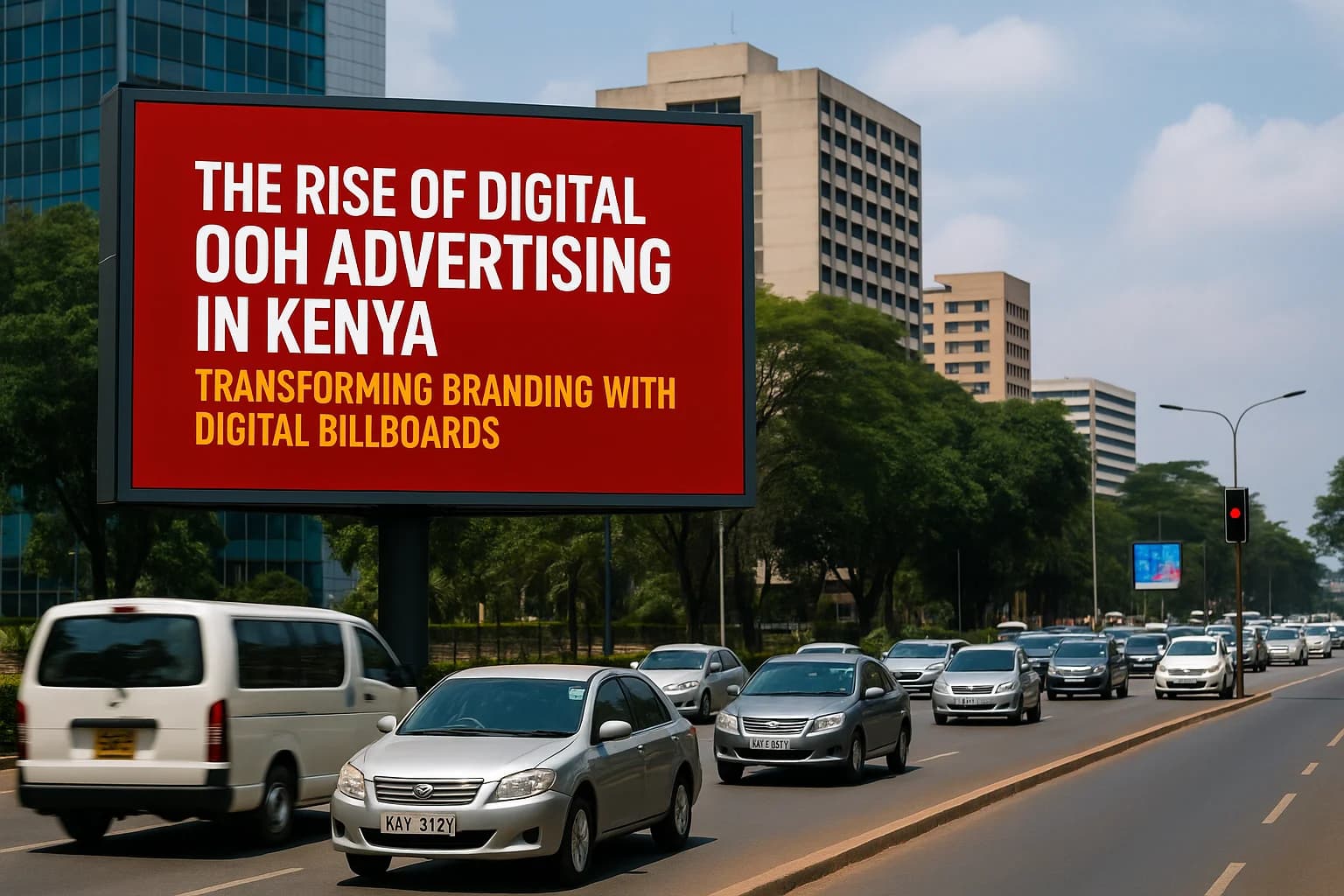 A Leading Telecom Provider's Programmatic DOOH Campaign: Boosting Engagement with Boldstreet OOH in Nairobi